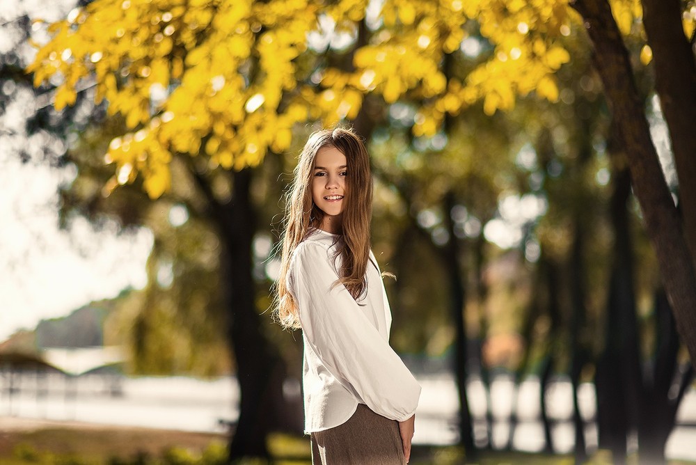 Детская фотосессия - София, осень