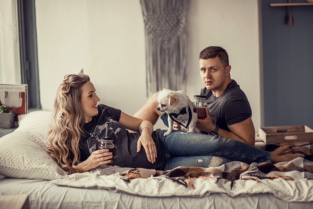 Беременные - Три и пёс
