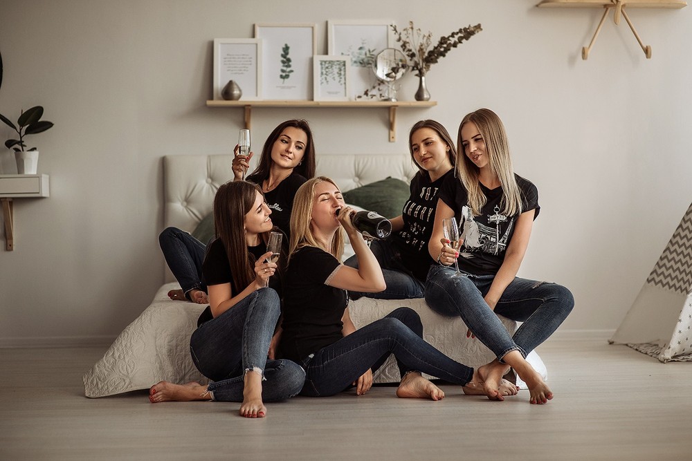 Свадебная фотосъемка и лав стори - Девичник