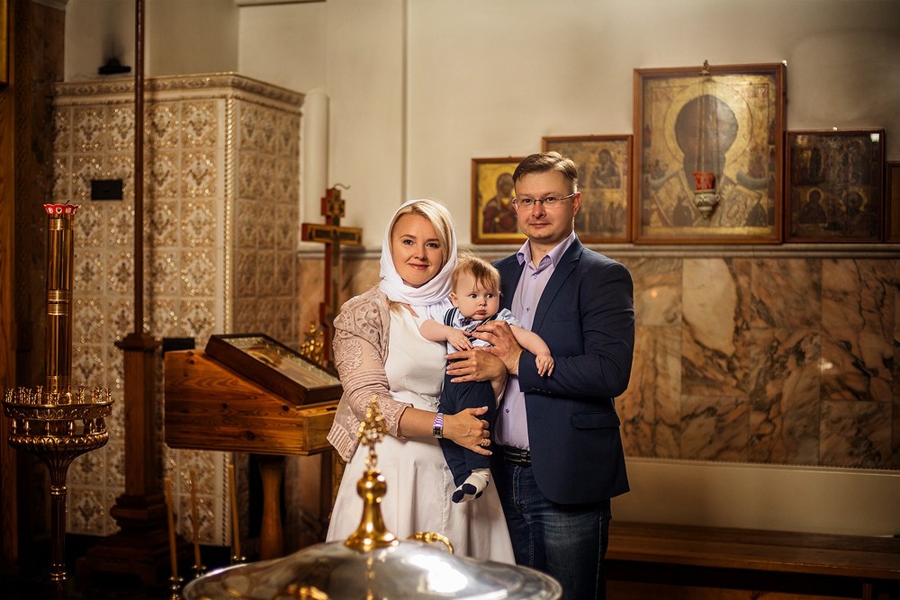 Фотосъемка крещения - Никольская церковь