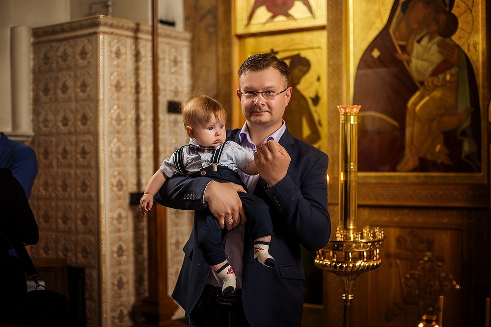 Фотосъемка крещения - Никольская церковь