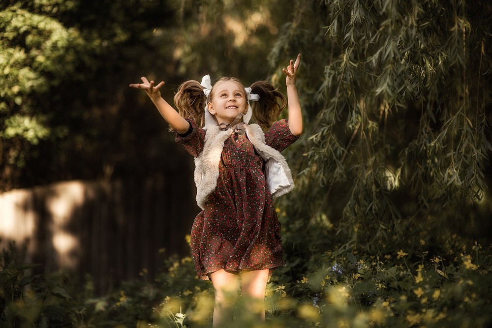 Детская фотосессия - Вера