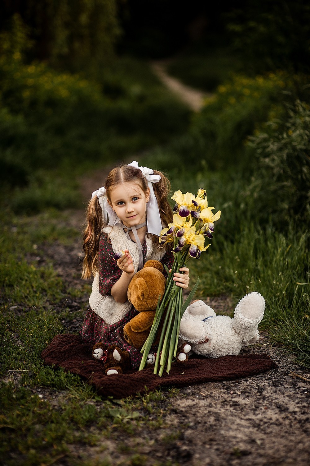 Детская фотосессия - Вера