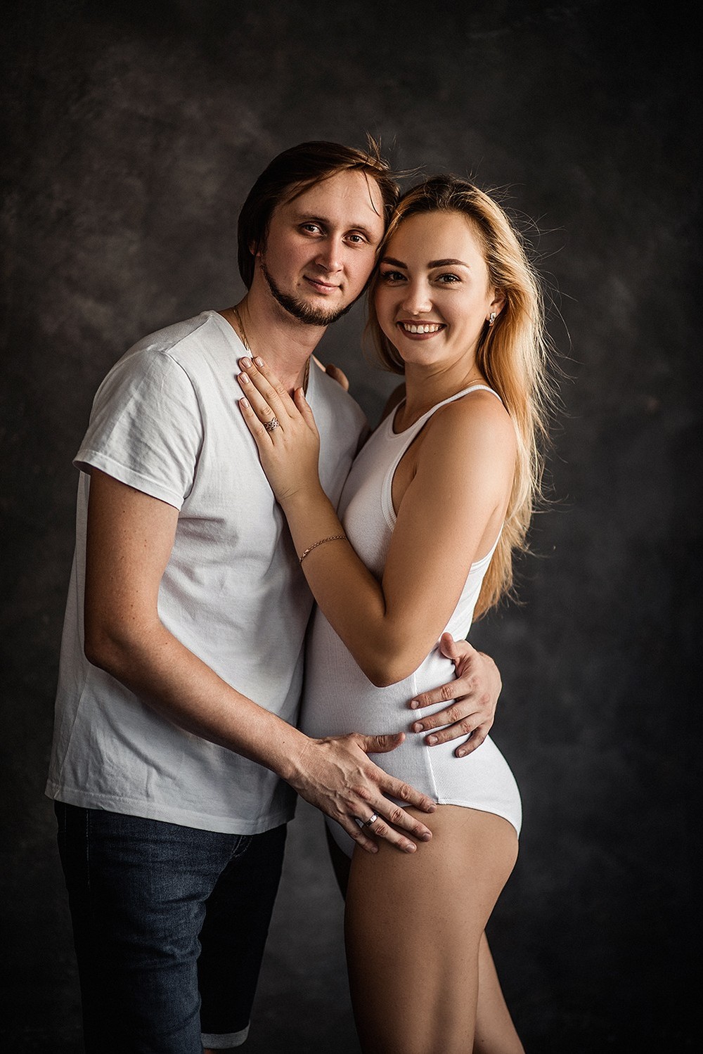 Семейные фотосессии - Вероника и семья (минимализм)