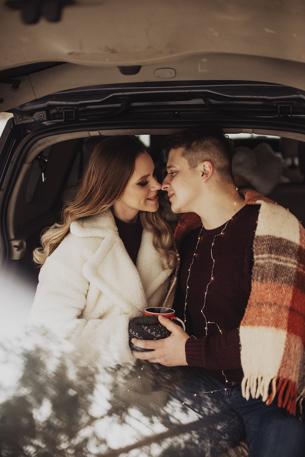 Свадебная фотосъемка и лав стори - Снежная lovestory