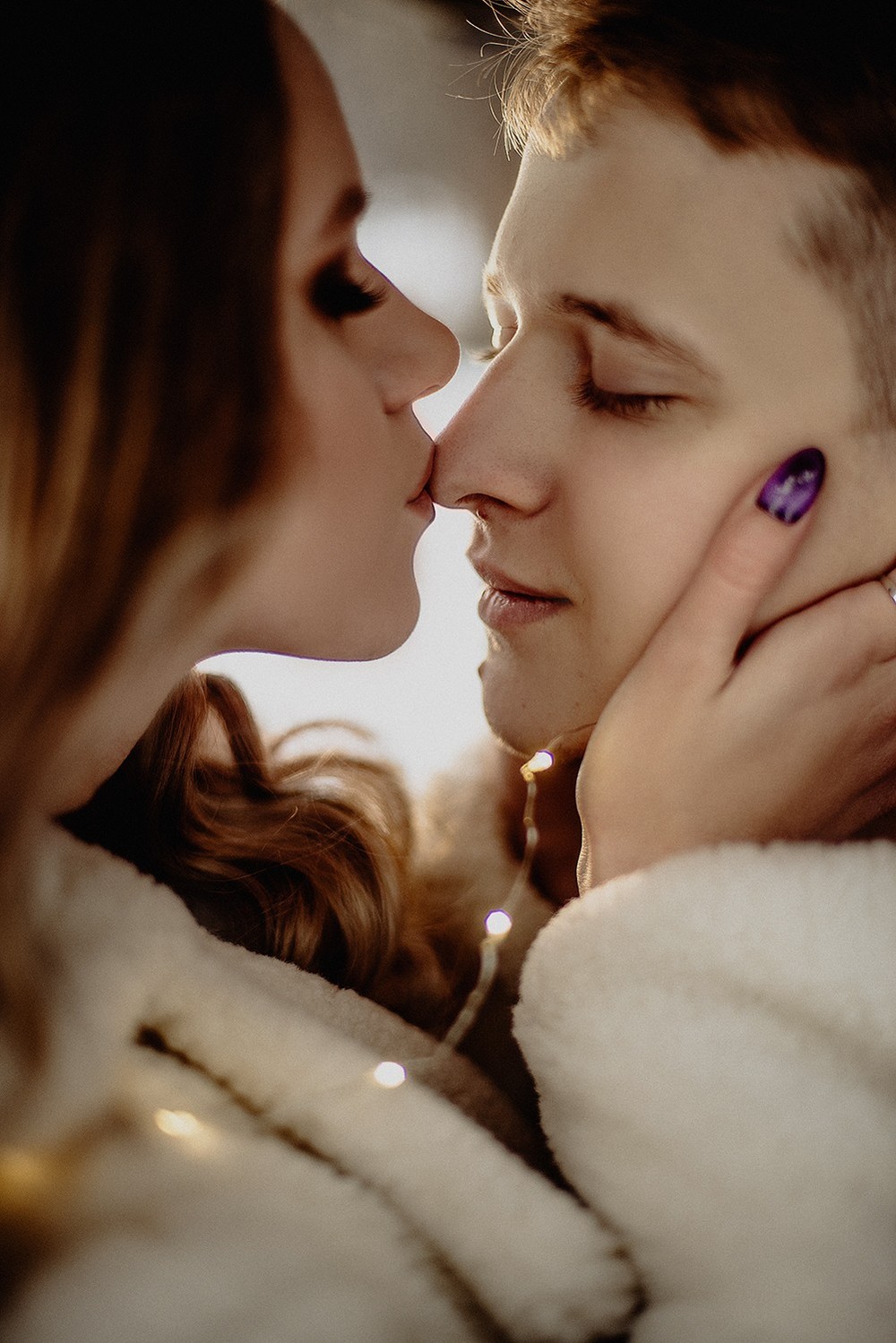 Свадебная фотосъемка и лав стори - Снежная lovestory
