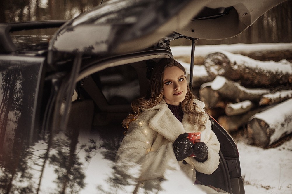 Свадебная фотосъемка и лав стори - Снежная lovestory