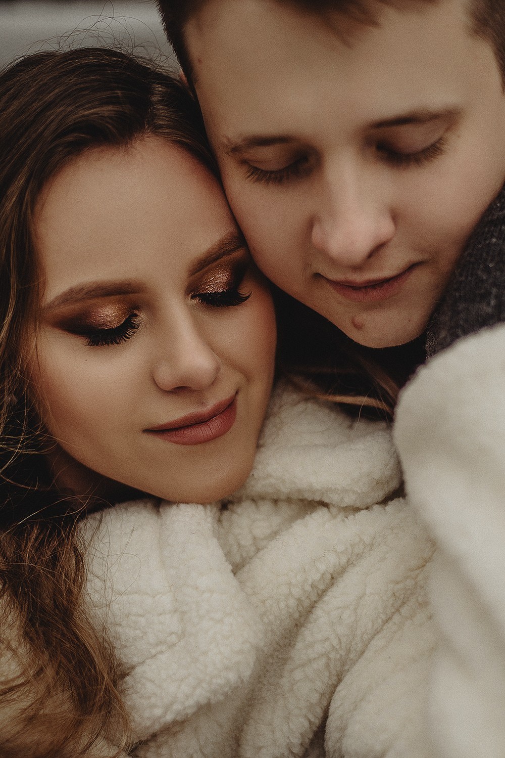 Свадебная фотосъемка и лав стори - Снежная lovestory