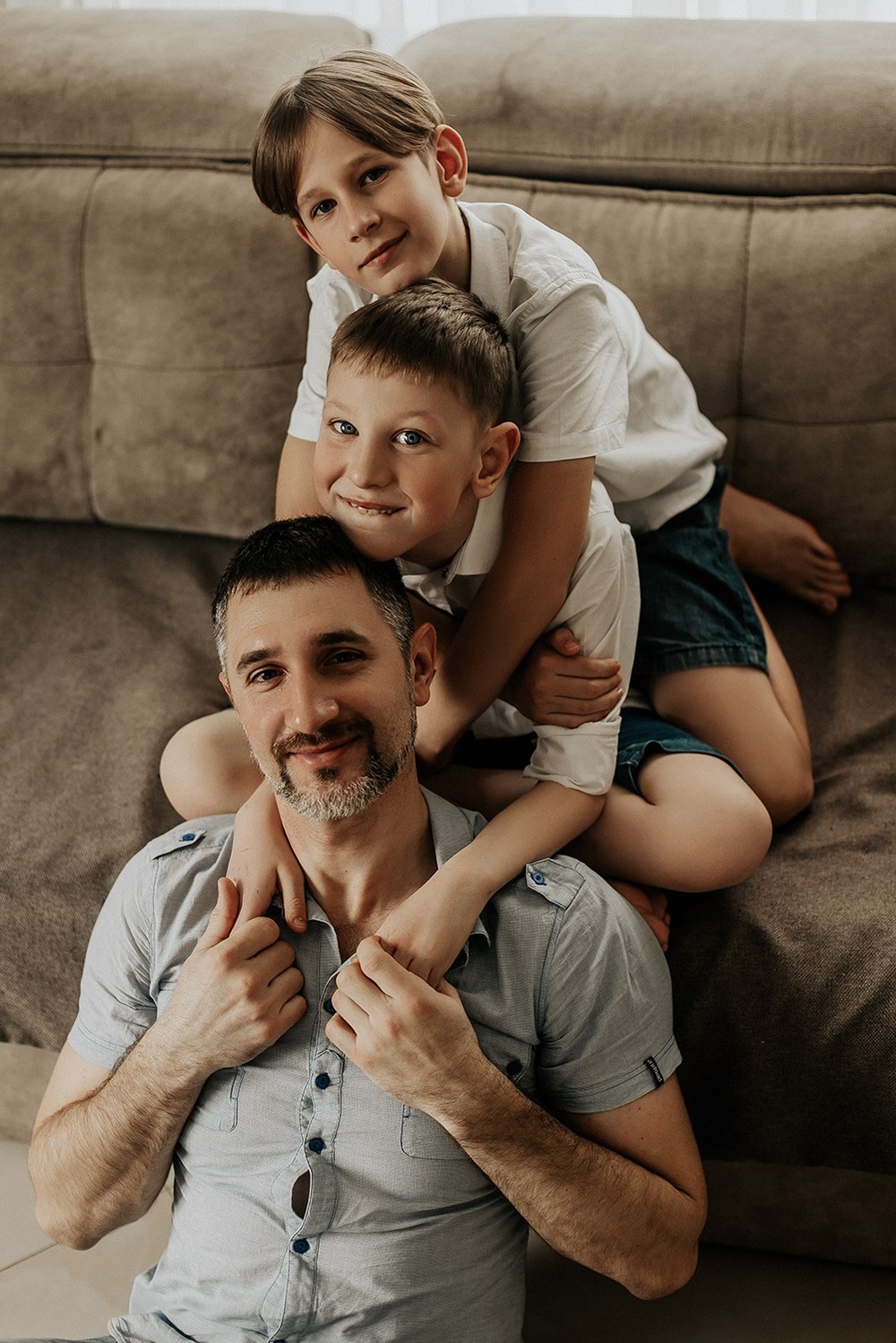 Семейные фотосессии - Домашняя фотосессия для Наташи и ее семьи