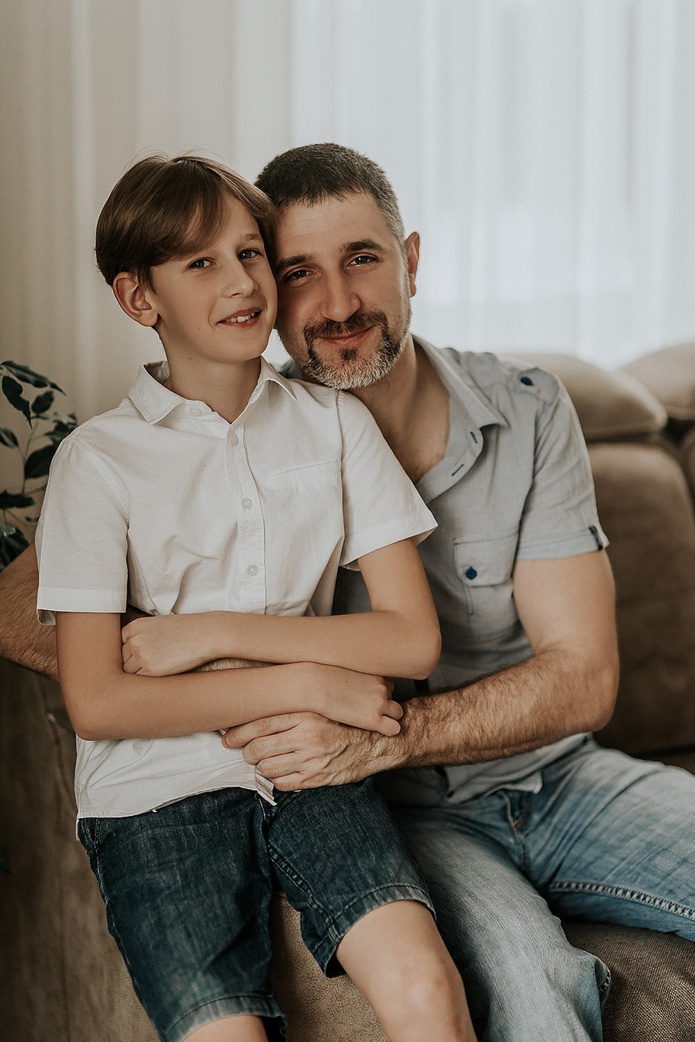 Семейные фотосессии - Домашняя фотосессия для Наташи и ее семьи