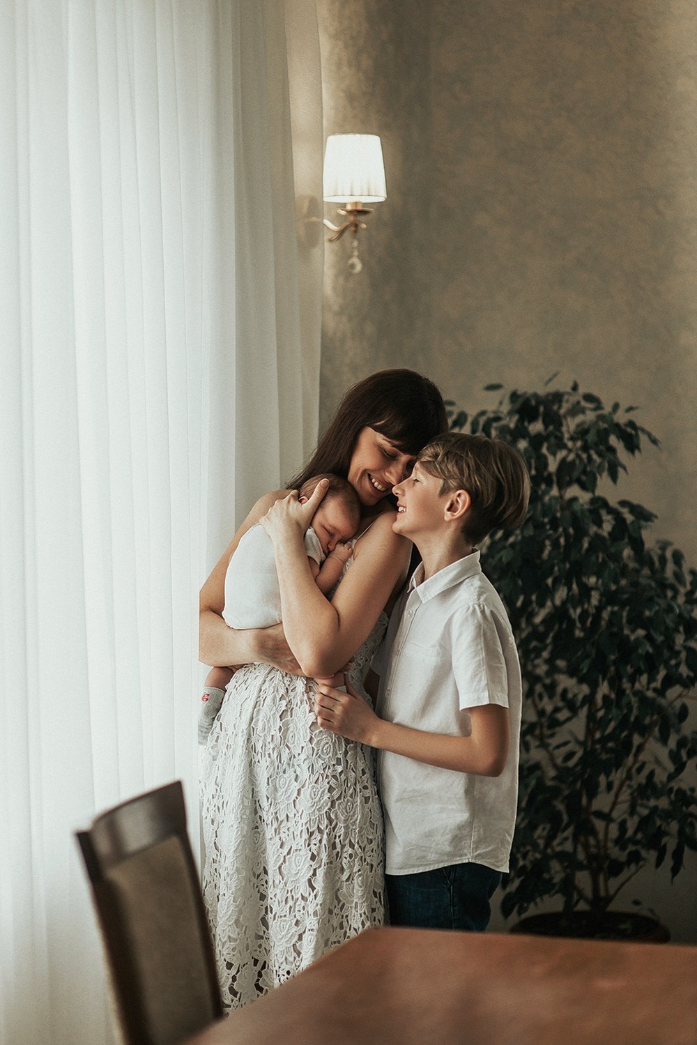 Семейные фотосессии - Домашняя фотосессия для Наташи и ее семьи