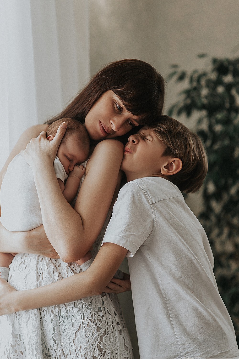 Семейные фотосессии - Домашняя фотосессия для Наташи и ее семьи