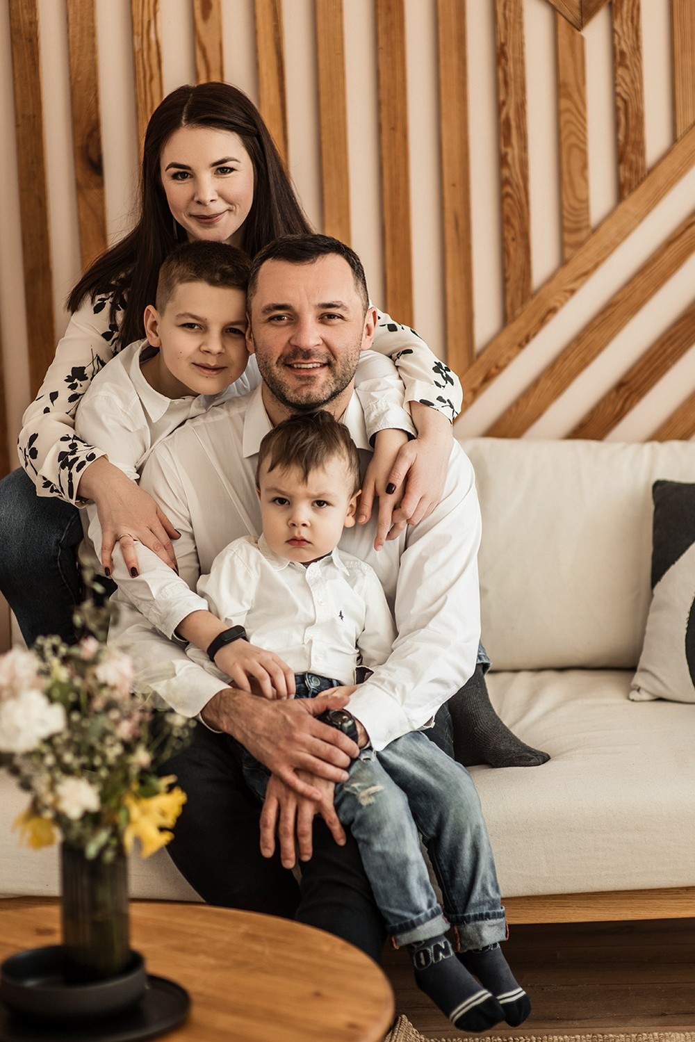 Семейные фотосессии - Таня  и мальчики