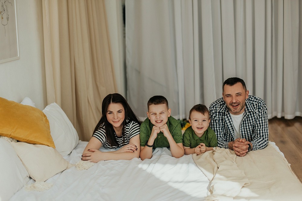 Семейные фотосессии - Таня  и мальчики