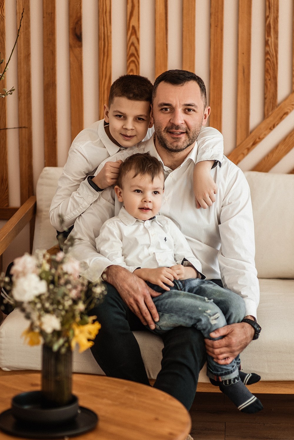 Семейные фотосессии - Таня  и мальчики