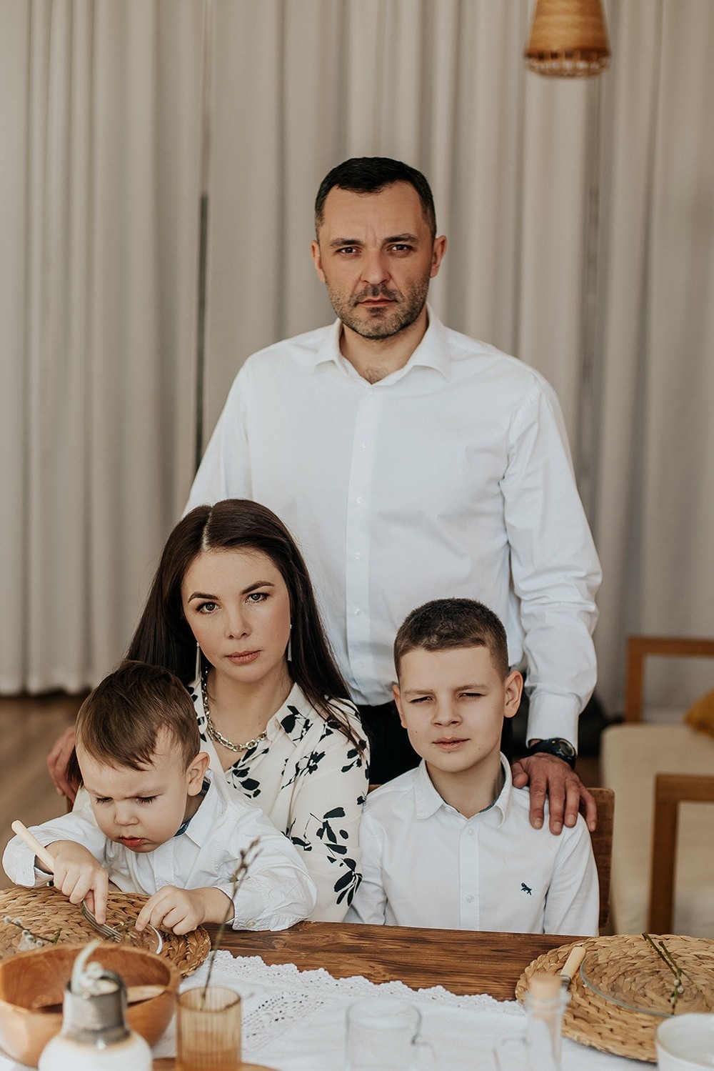 Семейные фотосессии - Таня  и мальчики