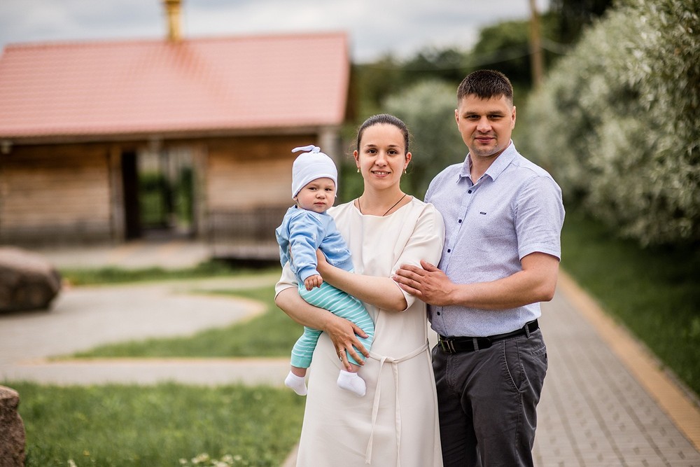 Фотосъемка крещения - Крестины в Покалюбичах