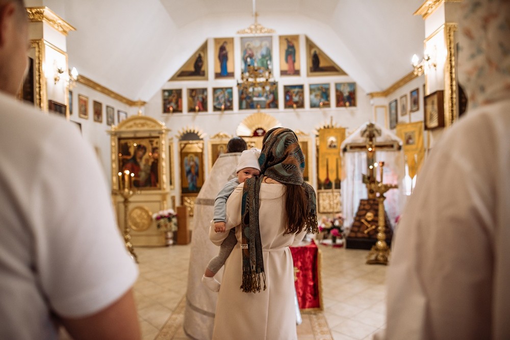 Фотосъемка крещения - Крестины в Покалюбичах