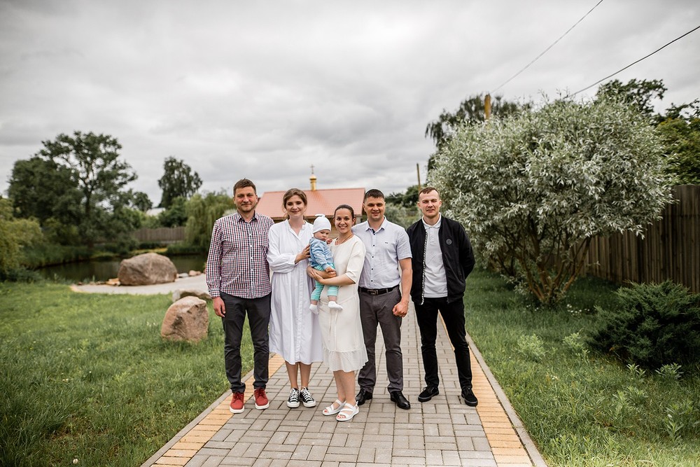 Фотосъемка крещения - Крестины в Покалюбичах