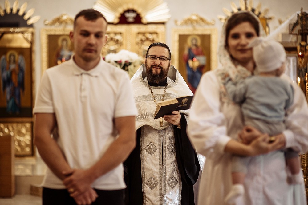 Фотосъемка крещения - Крестины в Покалюбичах