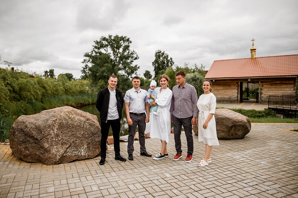 Фотосъемка крещения - Крестины в Покалюбичах