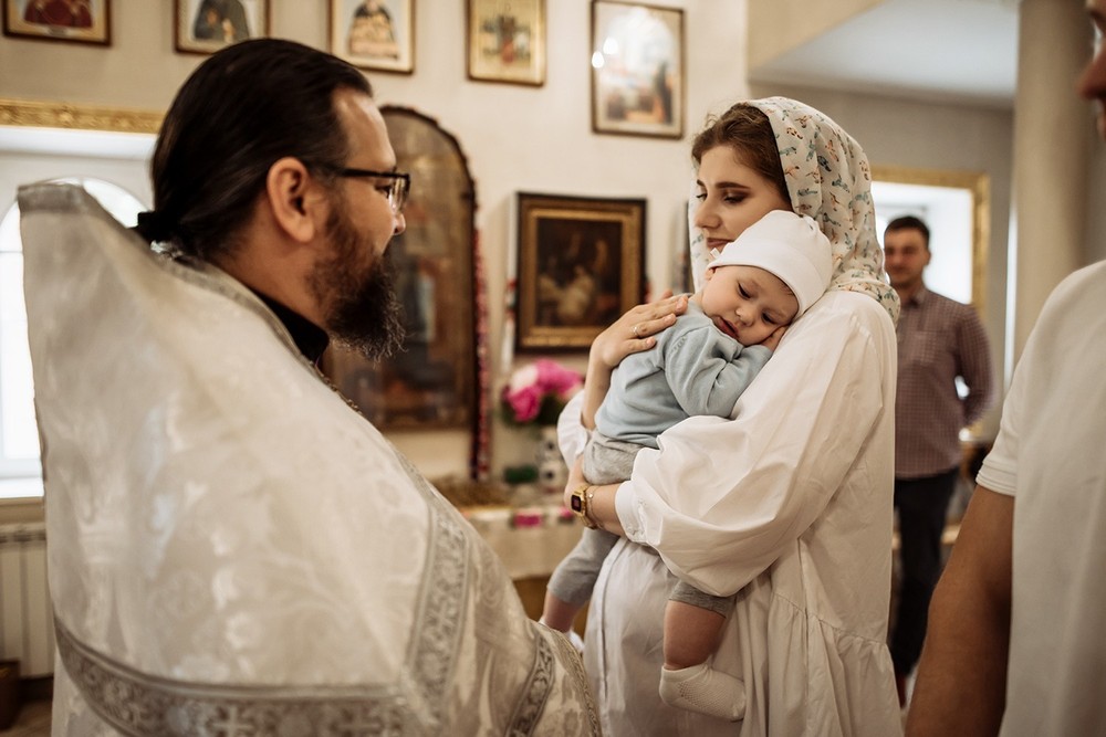 Фотосъемка крещения - Крестины в Покалюбичах