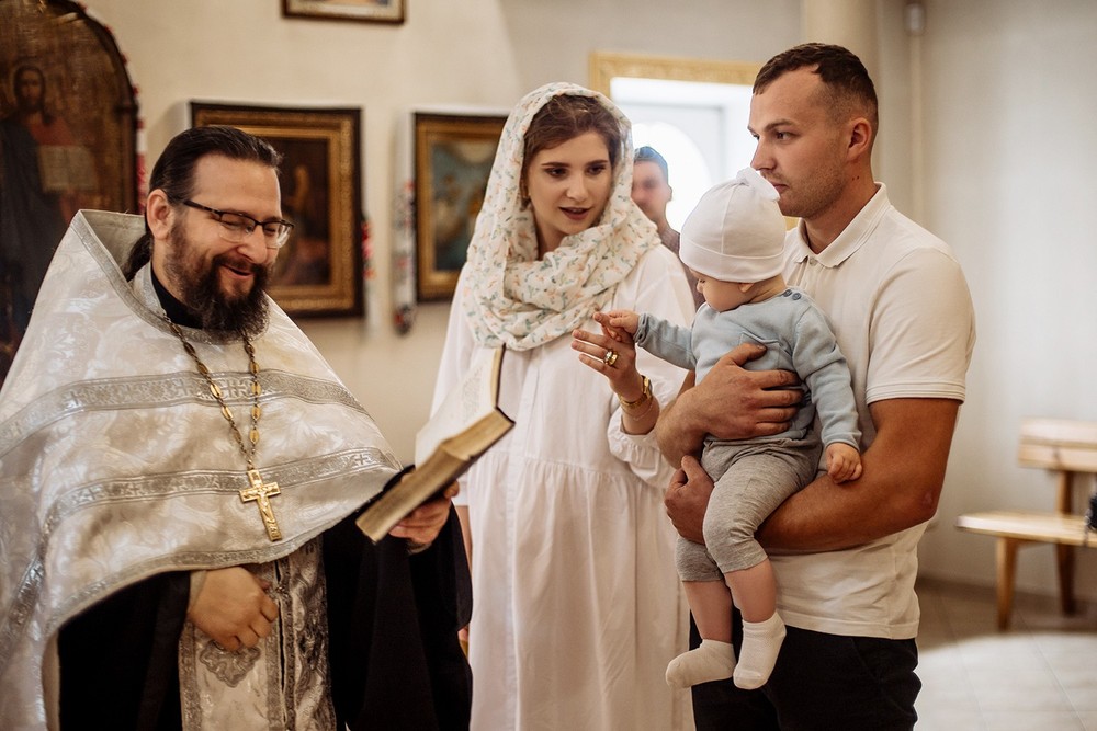 Фотосъемка крещения - Крестины в Покалюбичах