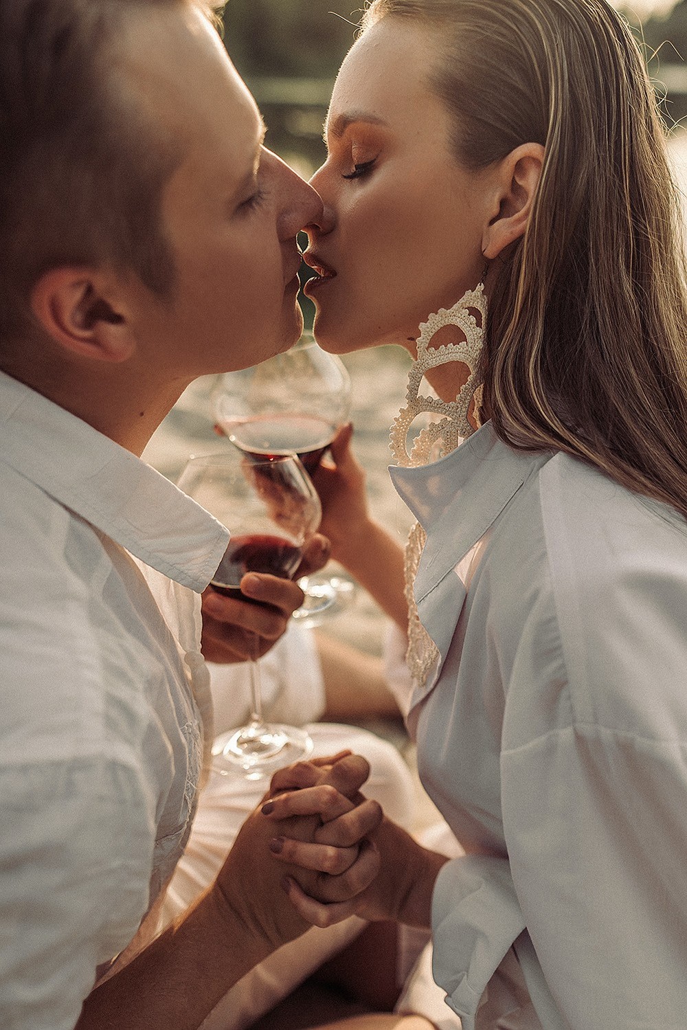 Свадебная фотосъемка и лав стори - У озера