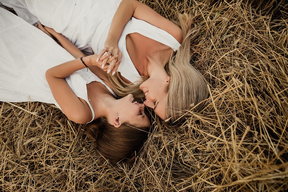 Семейные фотосессии - Три сестренки