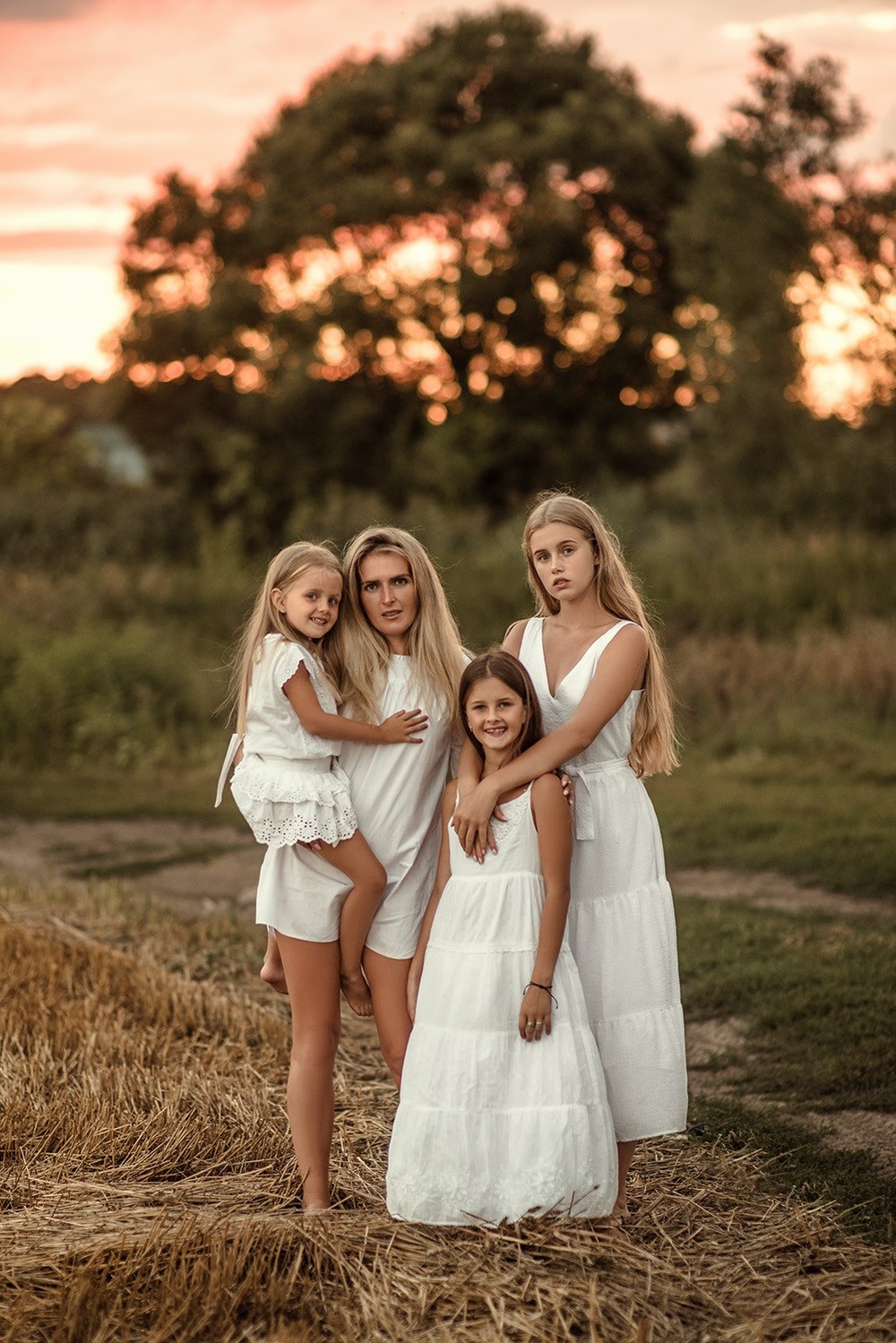 Семейные фотосессии - Три сестренки