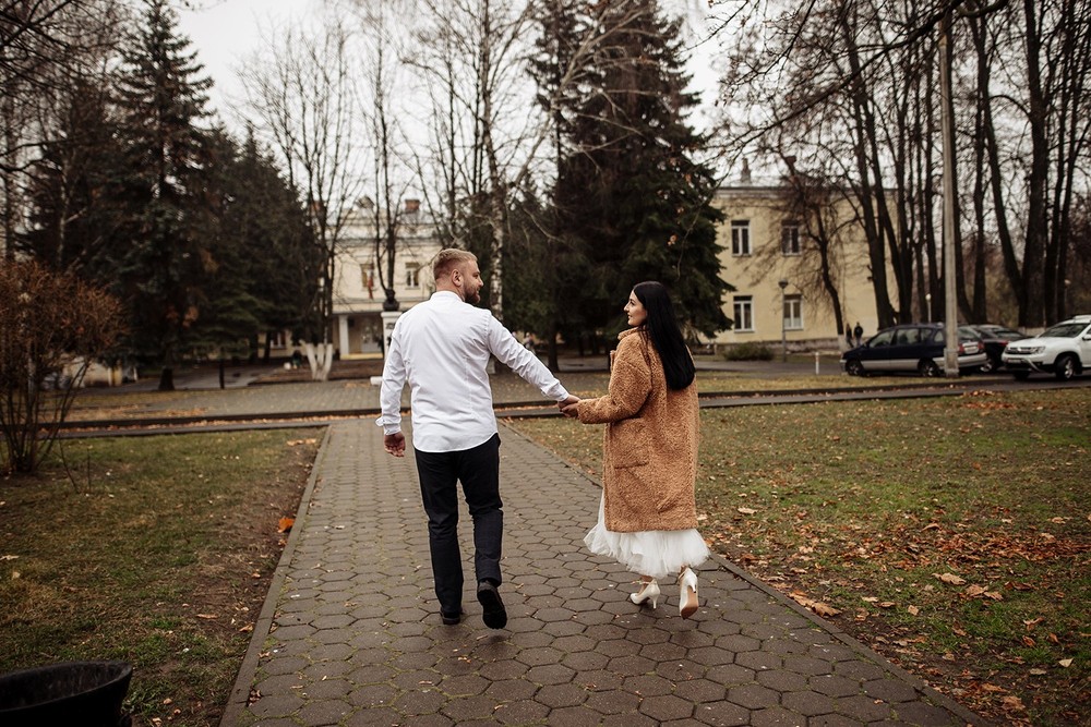 Свадебная фотосъемка и лав стори - Ноябрьская