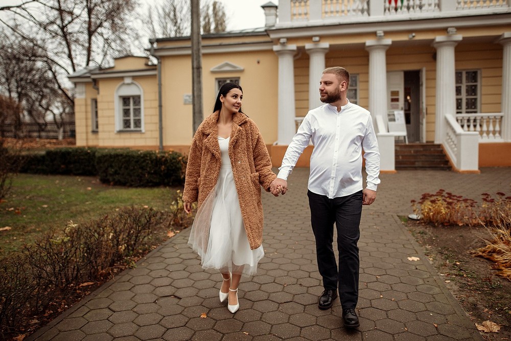 Свадебная фотосъемка и лав стори - Ноябрьская