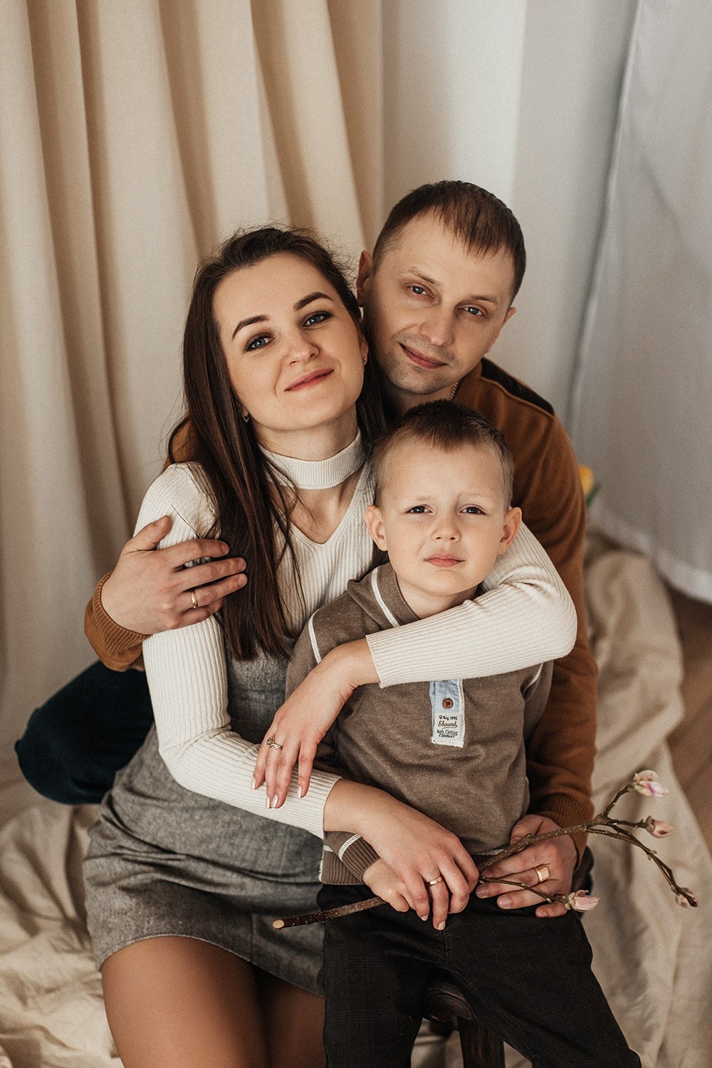 Семейные фотосессии - Алеся и мальчики