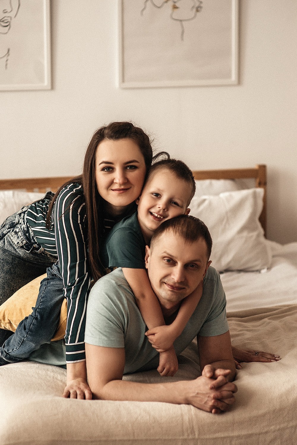 Семейные фотосессии - Алеся и мальчики