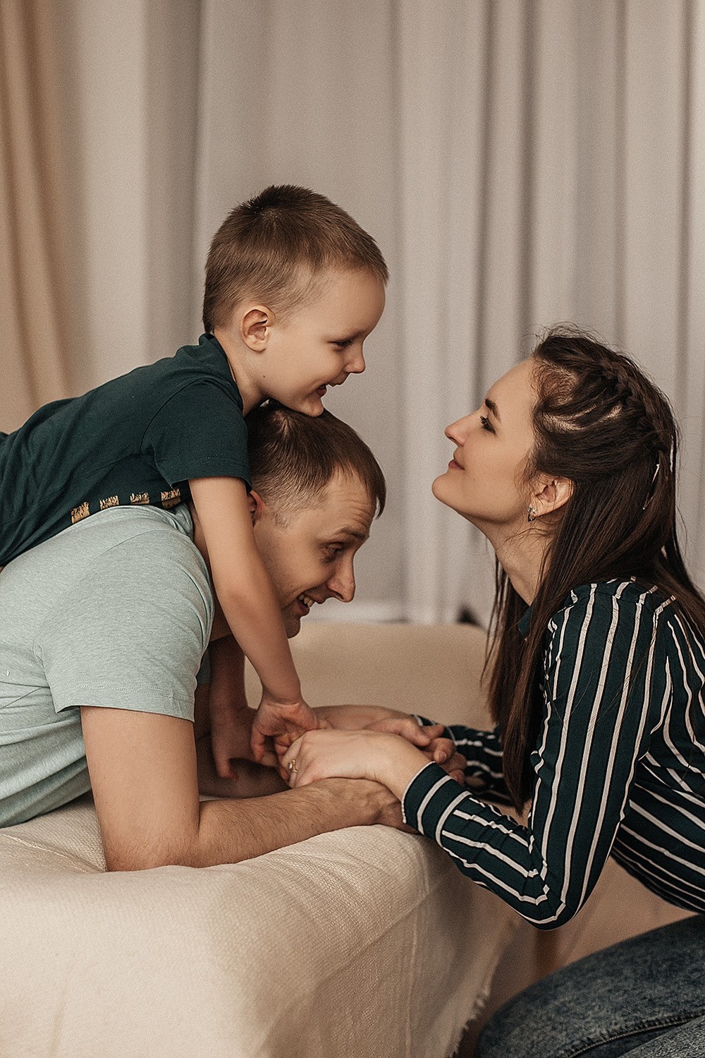 Семейные фотосессии - Алеся и мальчики