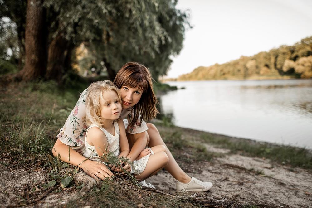 Семейные фотосессии - Ангелочек