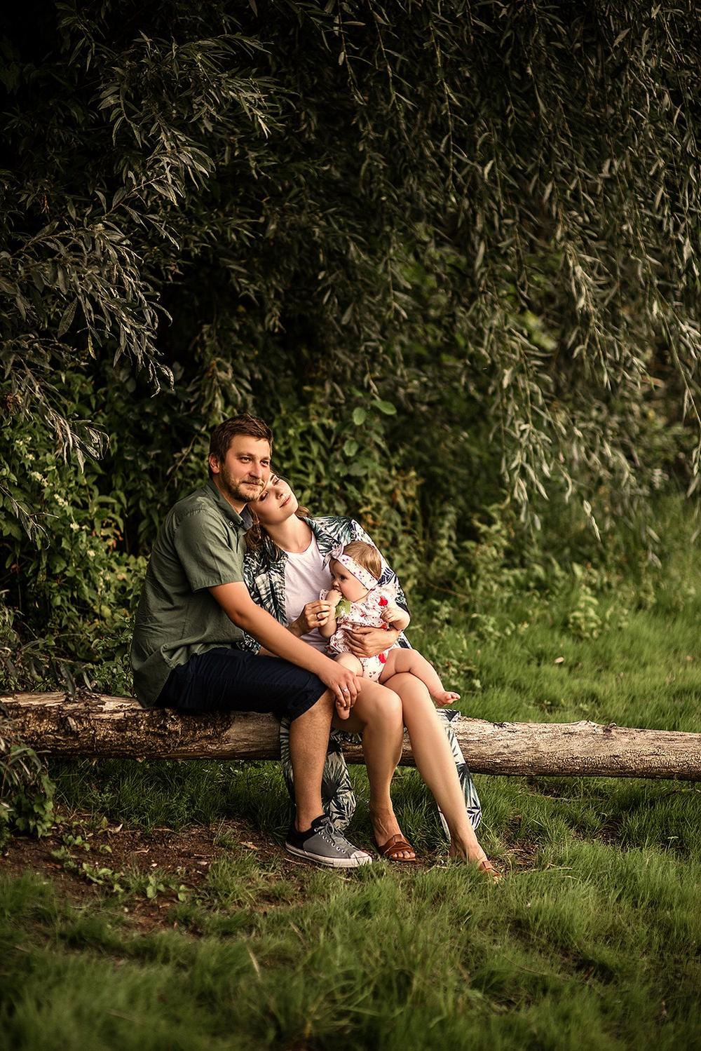 Семейные фотосессии - На речке