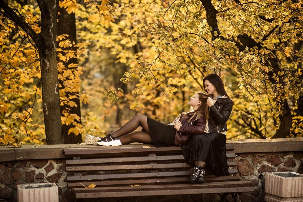 Семейные фотосессии - Прогулка с дочкой