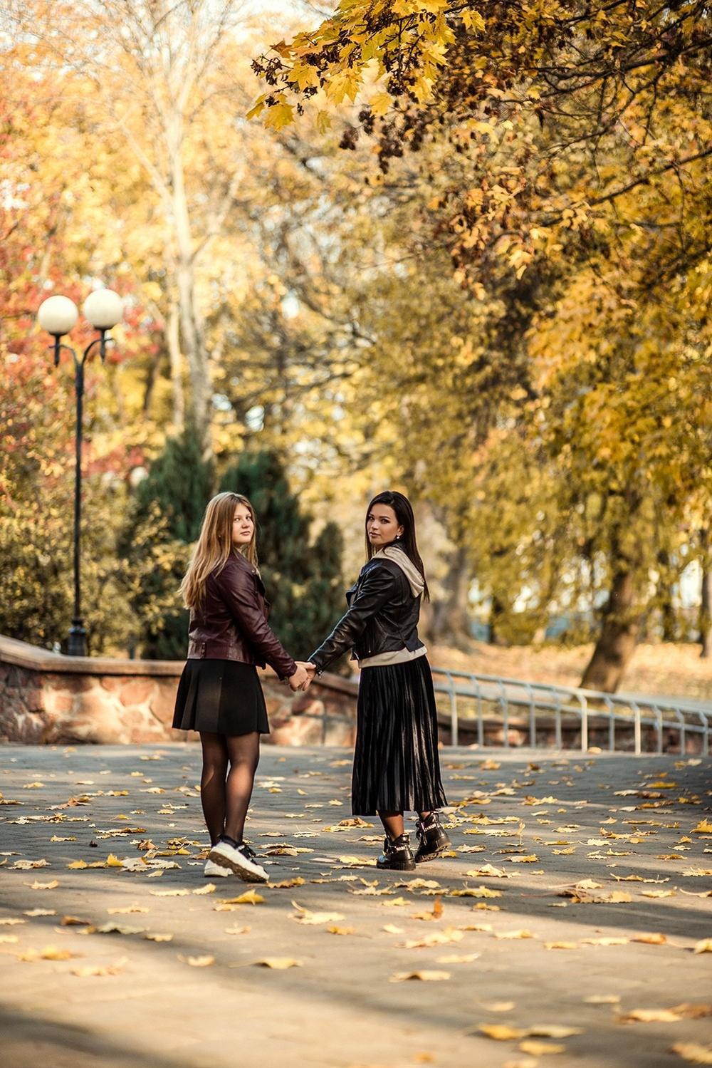 Семейные фотосессии - Прогулка с дочкой
