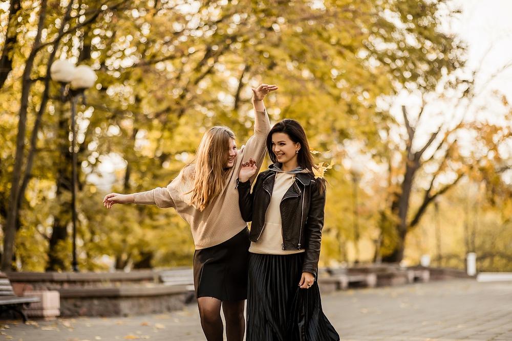 Семейные фотосессии - Прогулка с дочкой