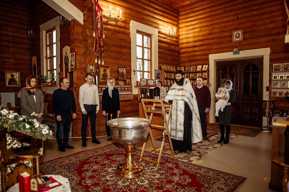 Фотосъемка крещения - Апрель 2021