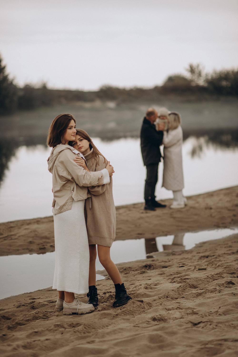 Семейные фотосессии - Татьяна и дочки