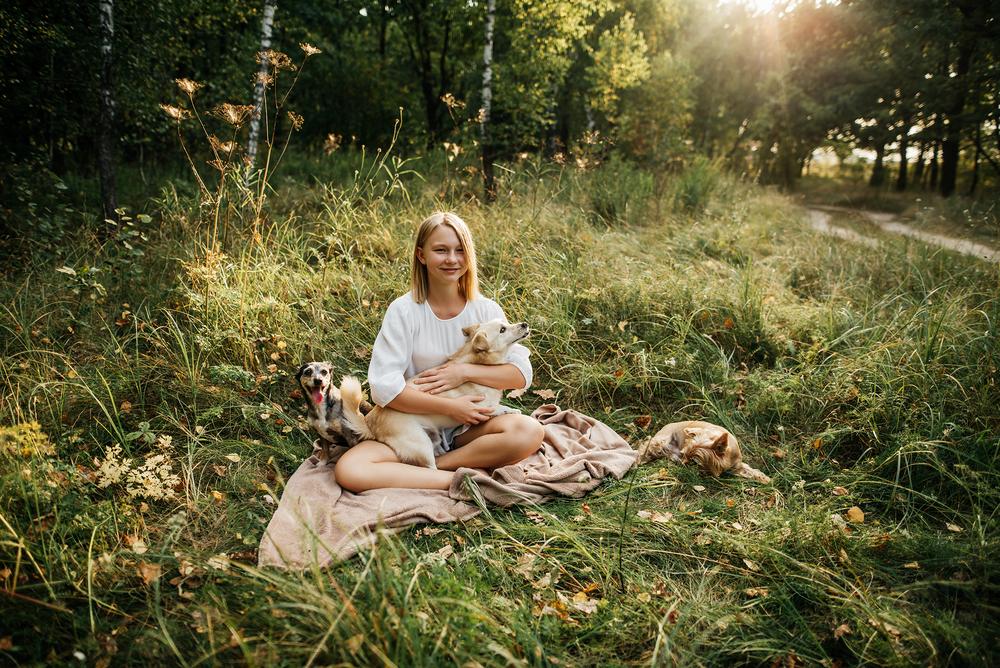 Семейные фотосессии - В лесу