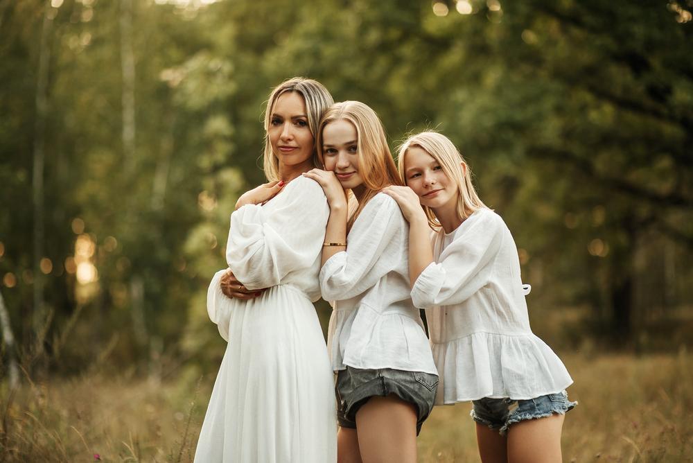 Семейные фотосессии - В лесу
