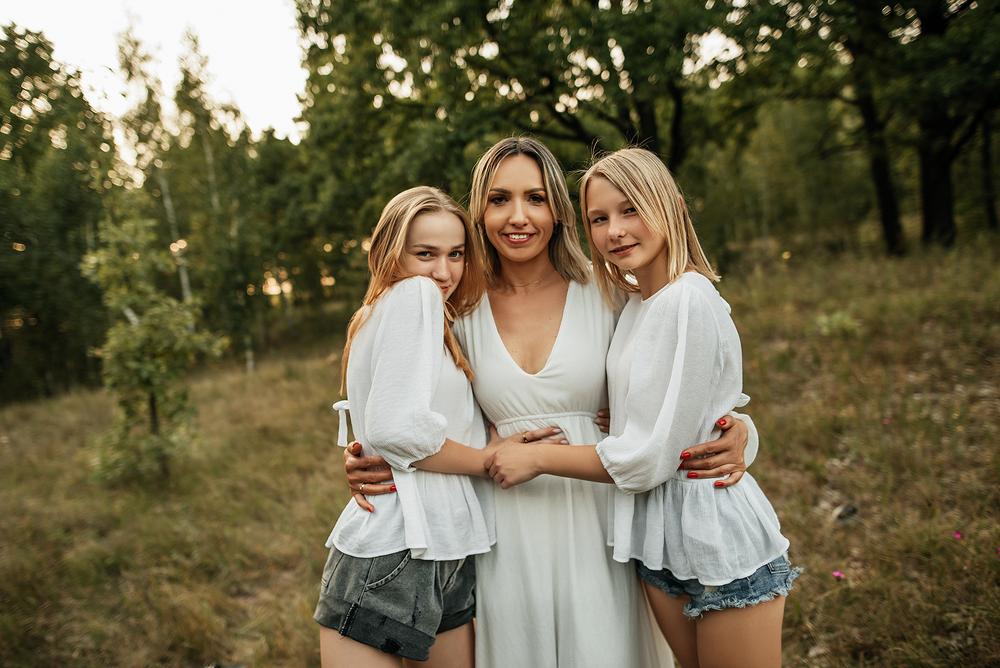 Семейные фотосессии - В лесу