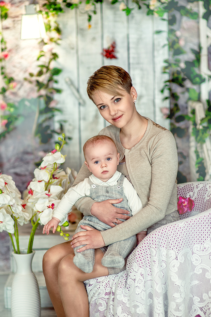 Детская фотосессия - Дыхание весны,2015