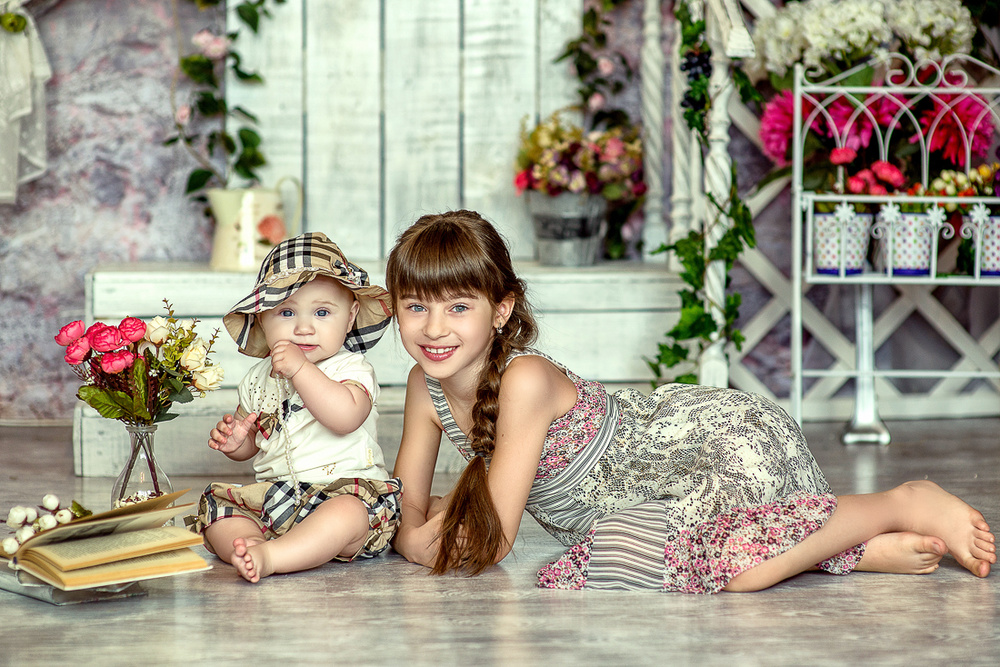 Детская фотосессия - Дыхание весны,2015