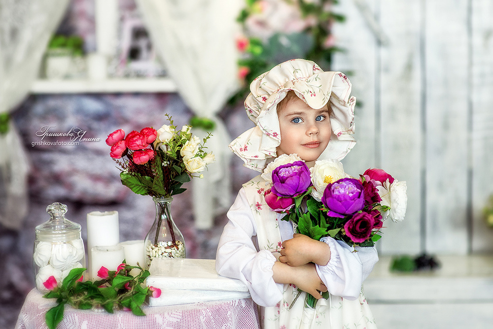Детская фотосессия - Дыхание весны,2015