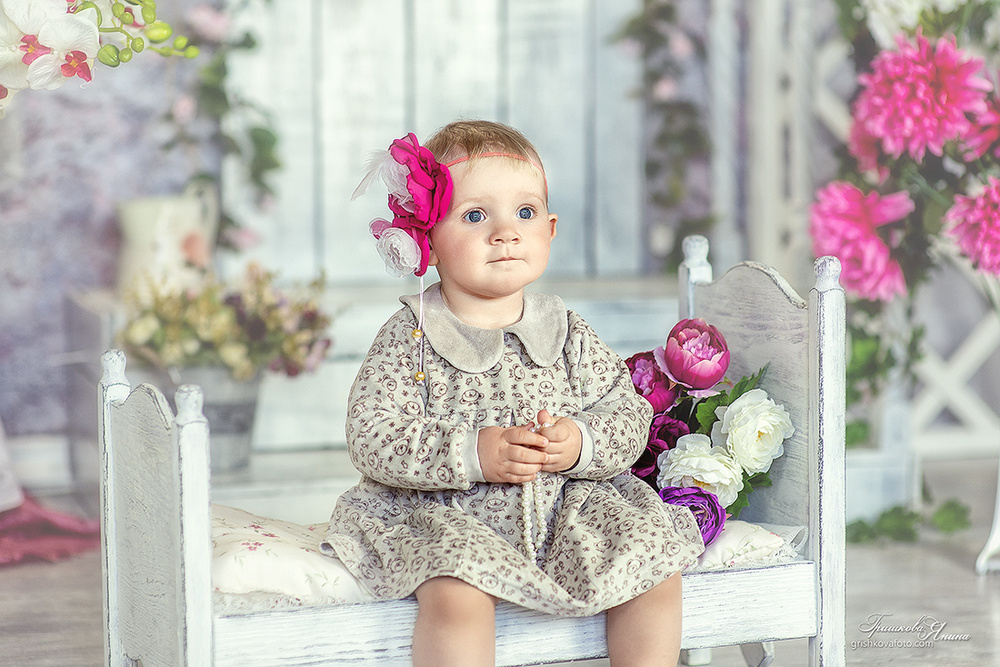 Детская фотосессия - Дыхание весны,2015
