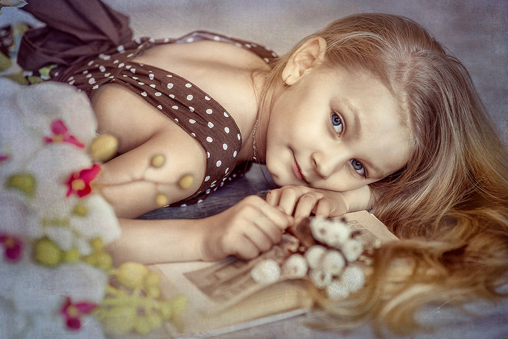 Детская фотосессия - Дыхание весны,2015